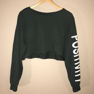 Crop Long-Sleeve shirt